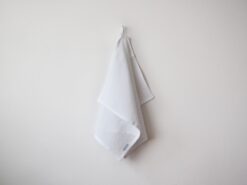 White linen kitchen towels