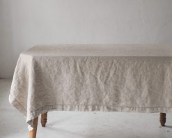 Custom linen tablecloth