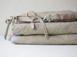 Linen nursery bedding