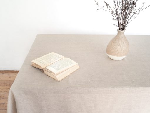 Tablecloth made of linen