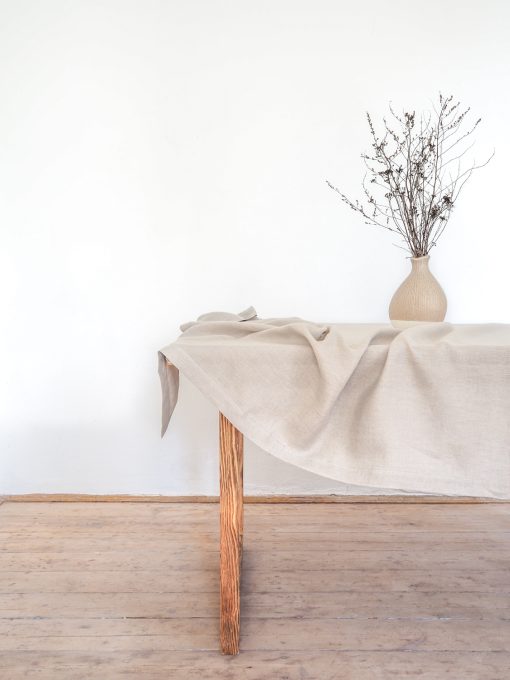 Rectangle linen tablecloth