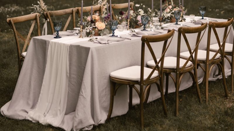 How to decorate a wedding hall with linen? Be inspired naturally!