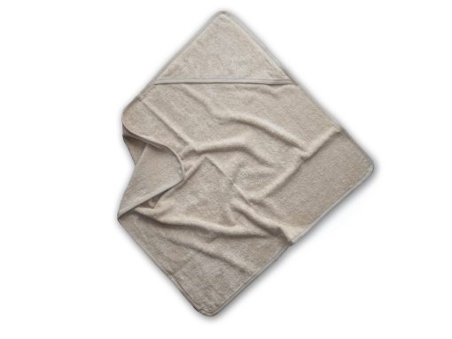 lniany ręcznik frotte z kapturkiem