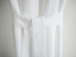 linen curtain belts