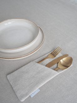 linen cutlery case
