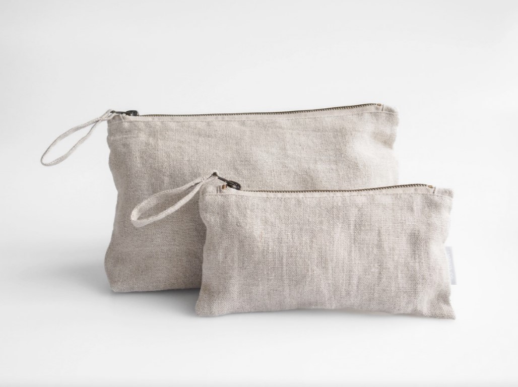 Customized Linen Cloth Cosmetic Bag