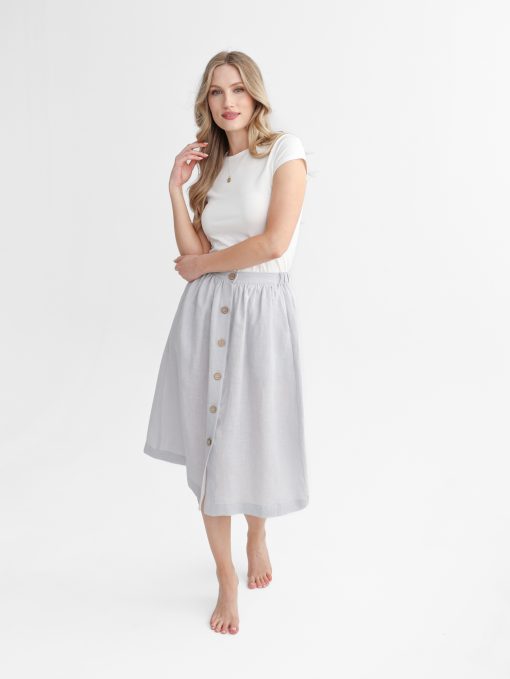 Summer linen skirt