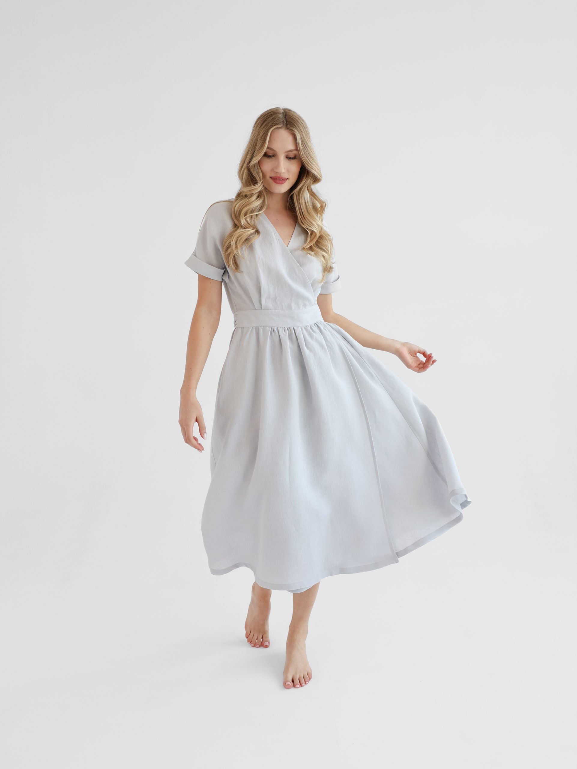 Summer linen dress