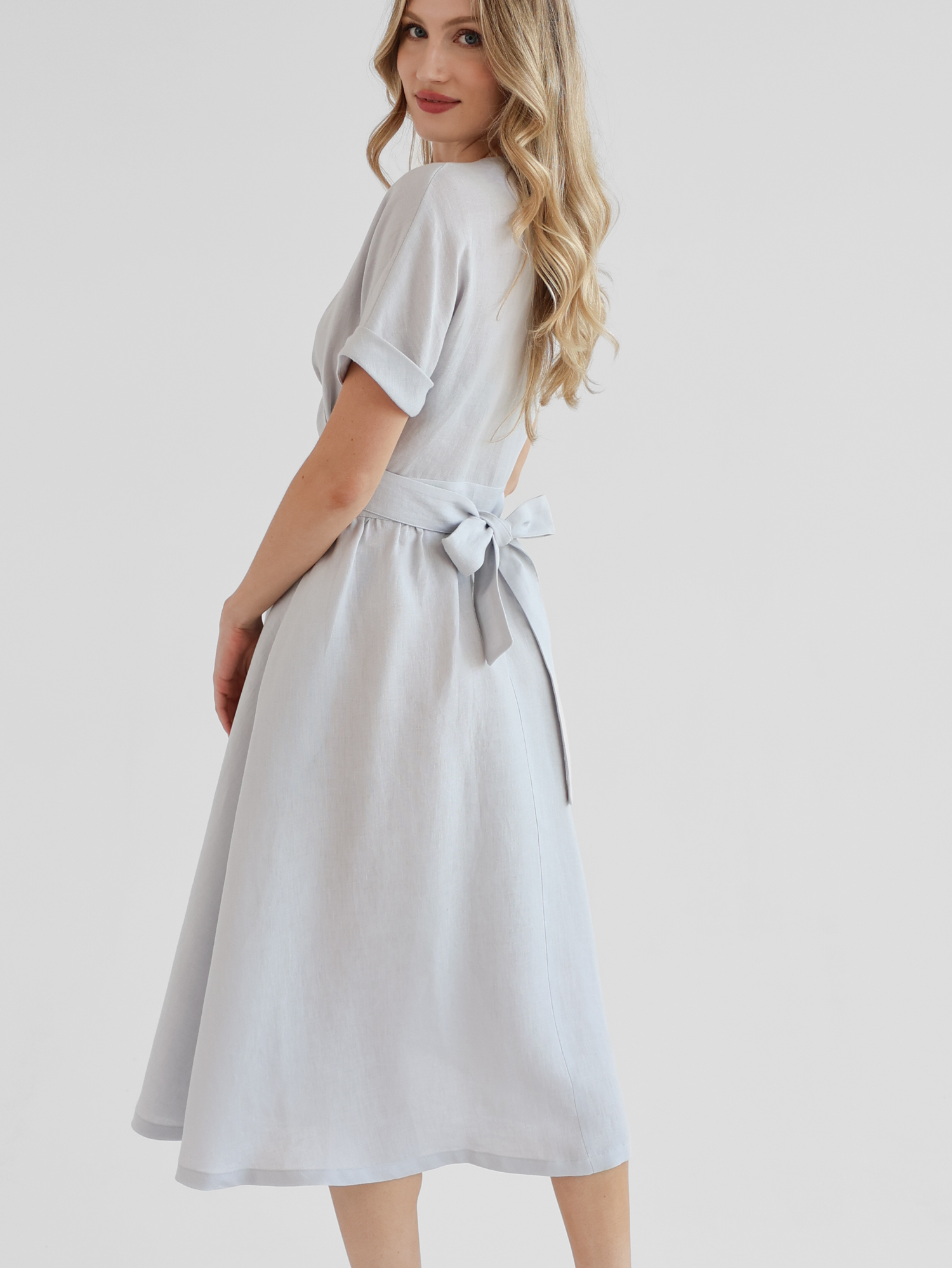Summer linen dress