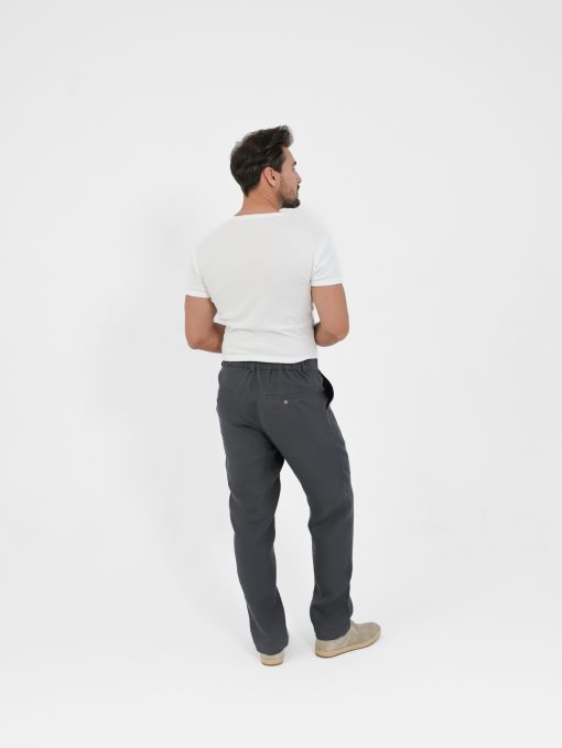 Elegant men's linen pants