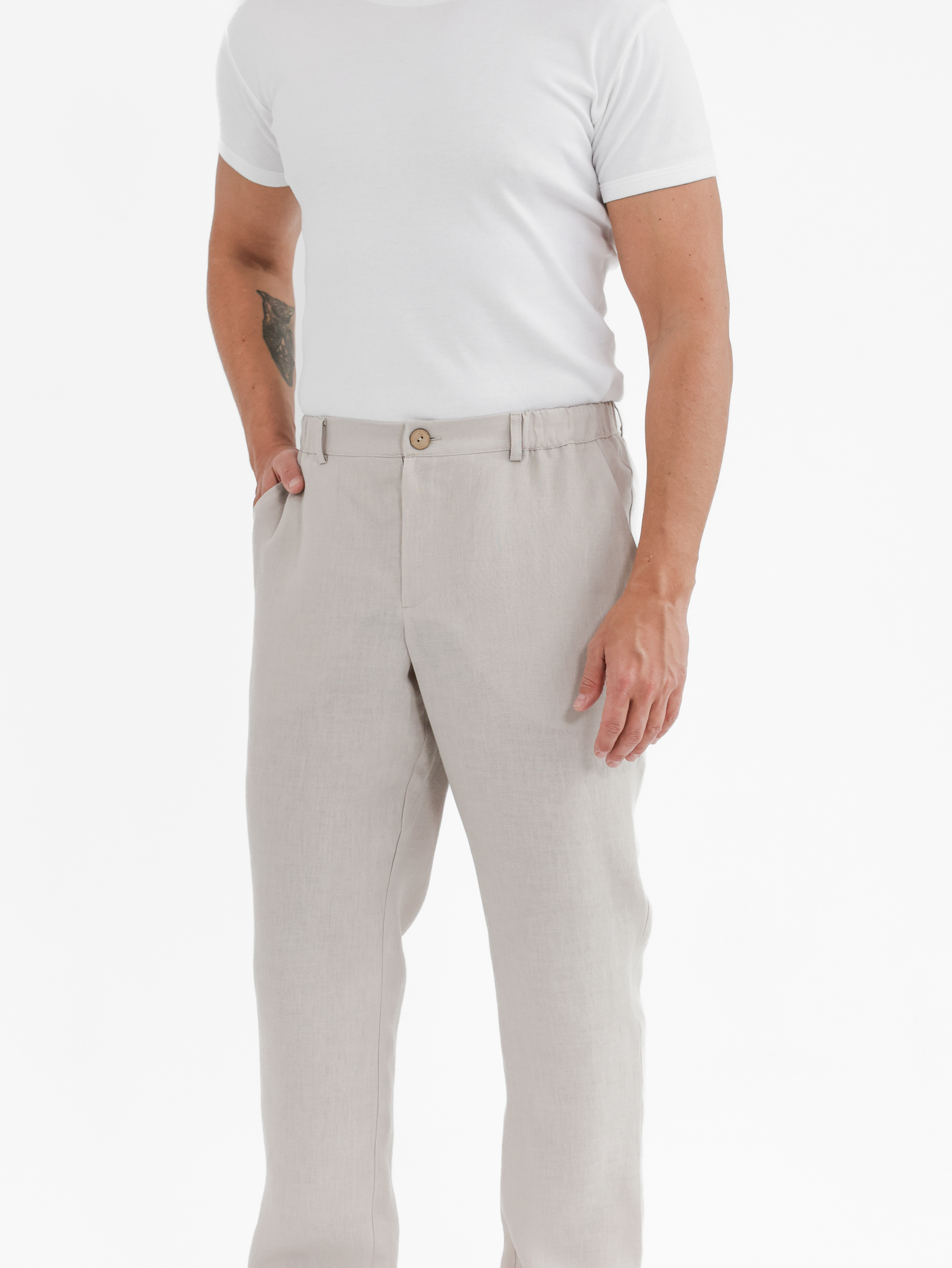Men's linen pants for summer